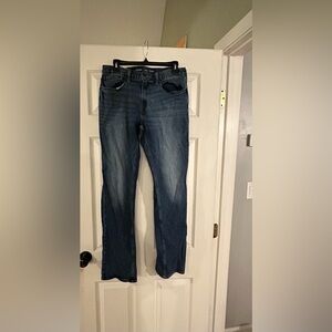 Old Navy Men's Dark Blue Straight Jeans